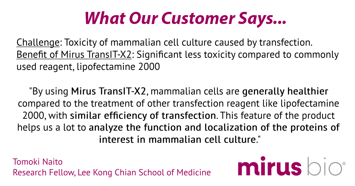 Customer Testimonial